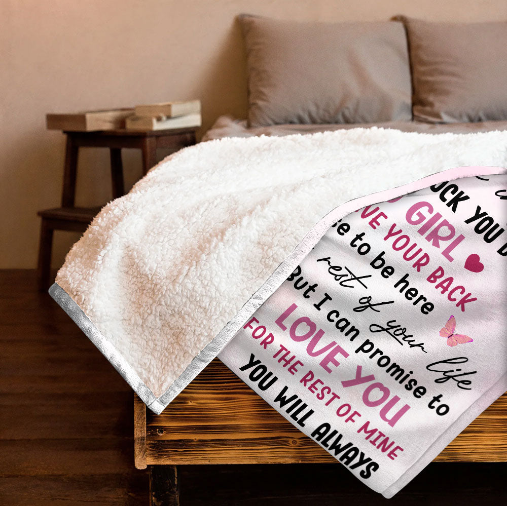 To My Granddaughter Gift For Grandchildren Blanket - Personalized Blanket