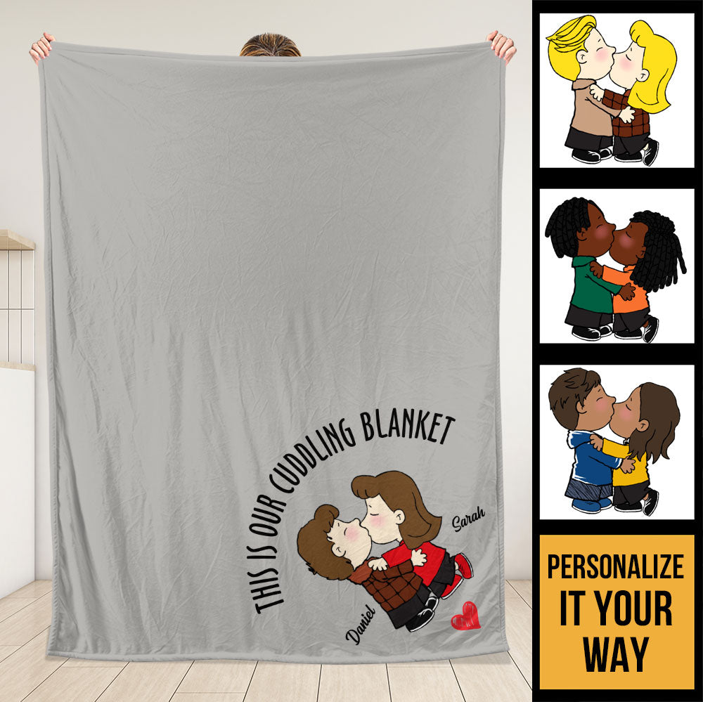 Cuddling Blanket - Personalized Blanket