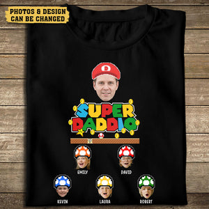 Super Daddio - Personalized T-Shirt/ Hoodie - Best Gift For Father - Giftago