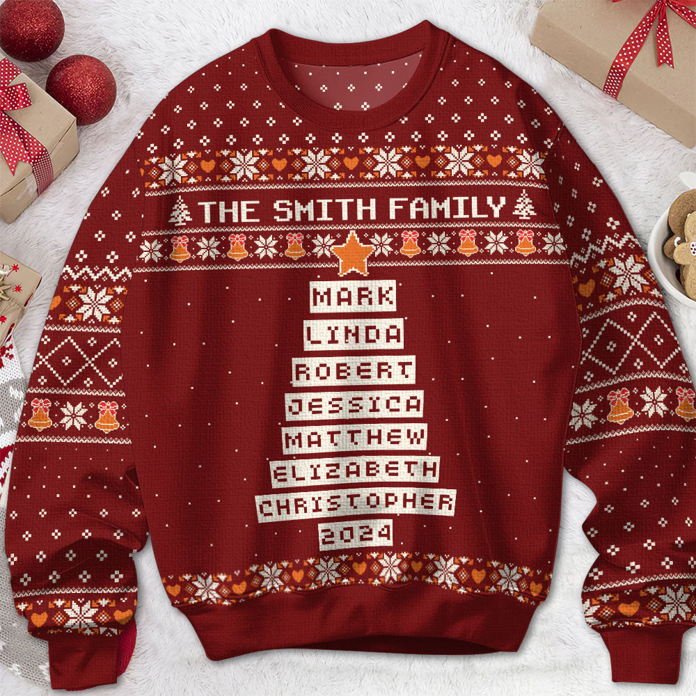 Family Name - Personalized Ugly Sweater