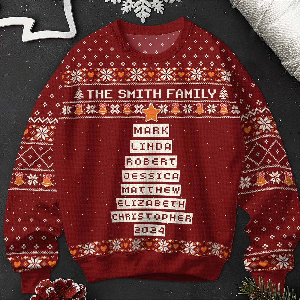 Family Name - Personalized Ugly Sweater