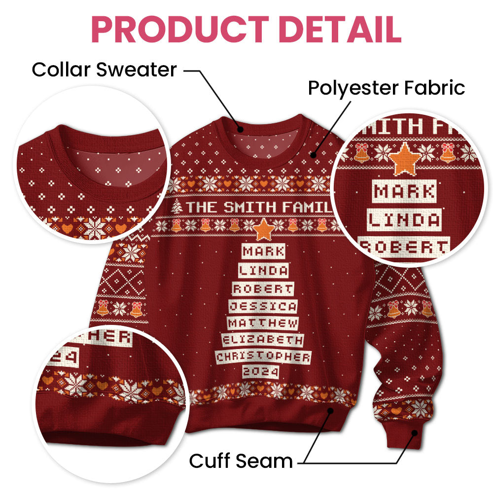 Family Name - Personalized Ugly Sweater