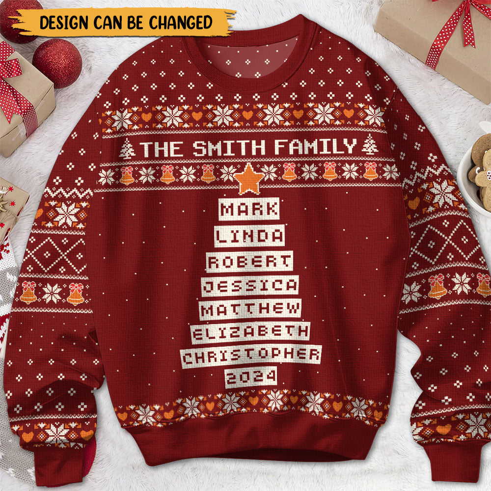 Family Name - Personalized Ugly Sweater