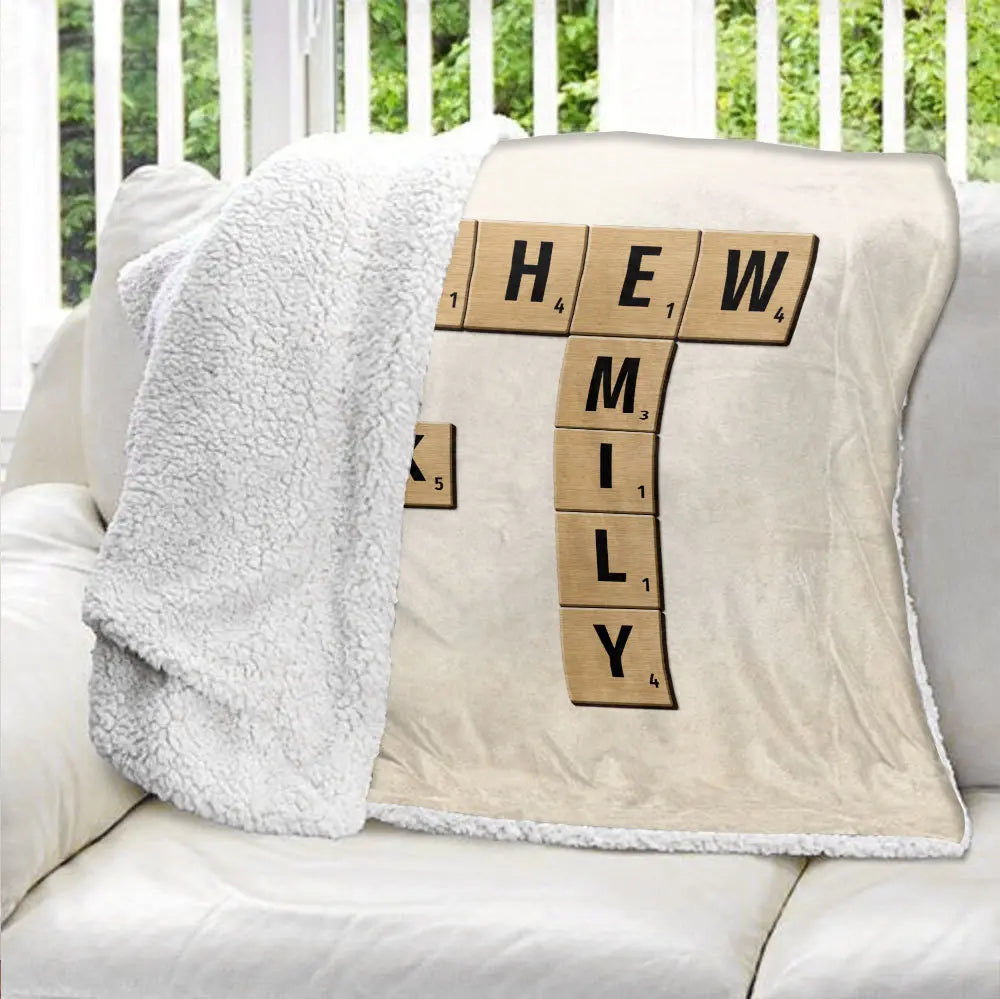 Grandchildren Blanket - Personalized Blanket