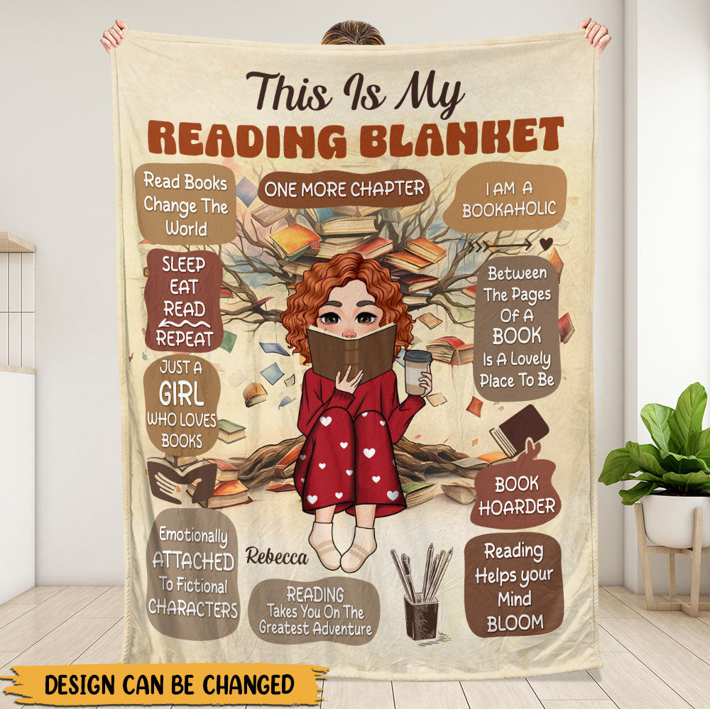 Reading Blanket - Personalized Blanket