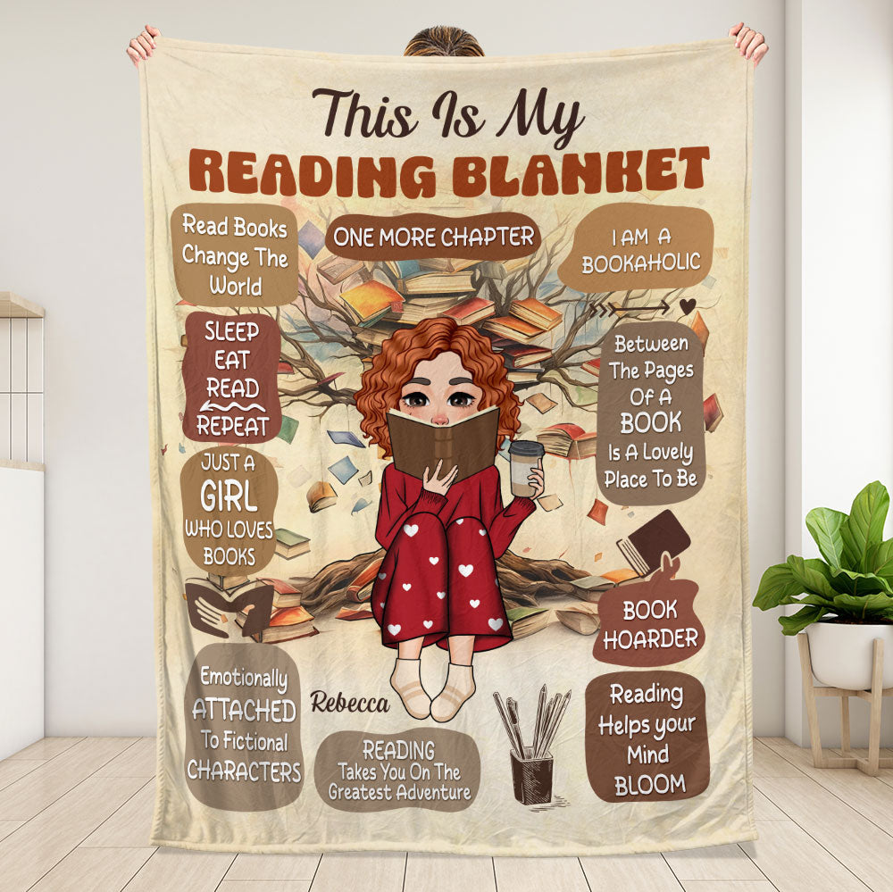 Reading Blanket - Personalized Blanket