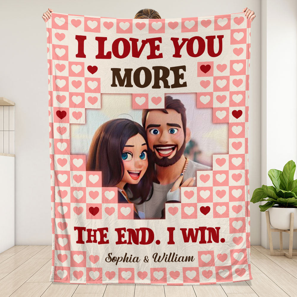 Valentine AI Blanket - Personalized Blanket