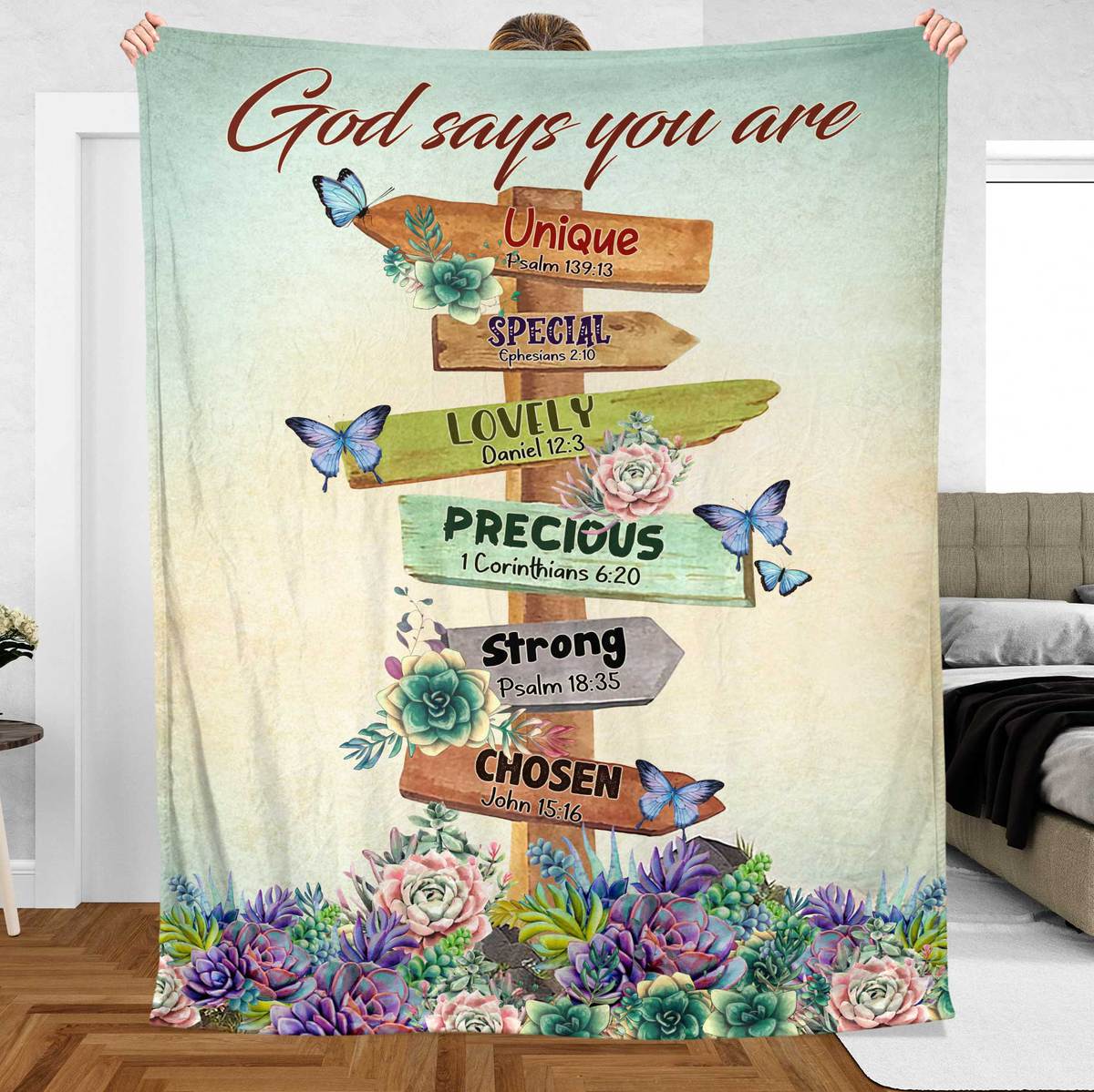 God Says You Are (Vintage) - Best Gift for Christmas, For Granddaughter - Giftago