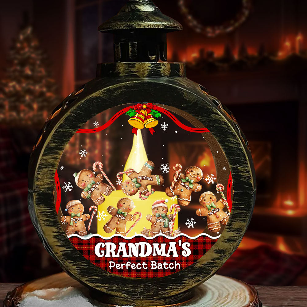 Grandma's Batch - Personalized Candlelight Lantern Ornament