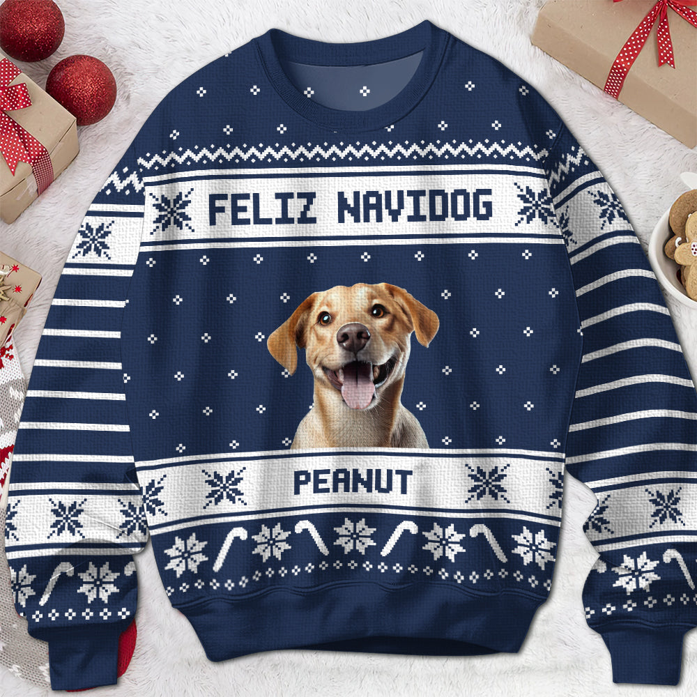 Feliz Navidog - Personalized Ugly Sweater