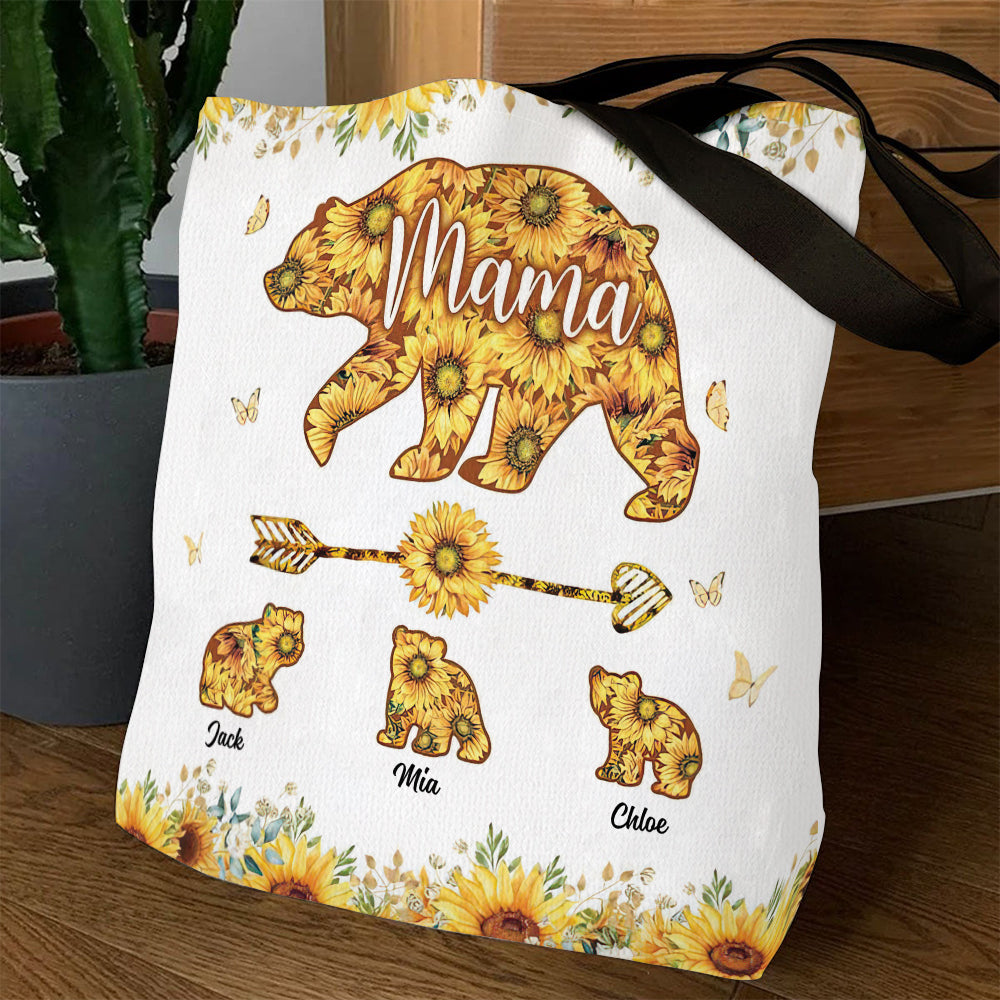 Mama Bear - Personalized Tote Bag