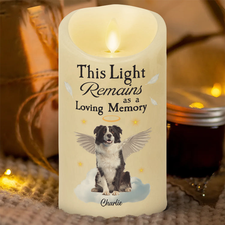 A Loving Memory - Personalized LED Candle