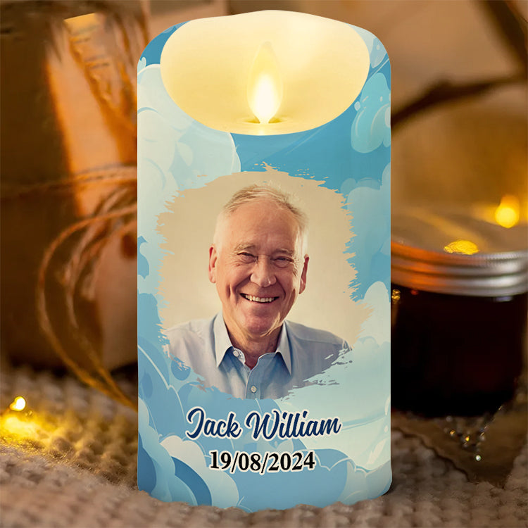 Heaven Have My Dad/ Mom - Personalized LED Candle