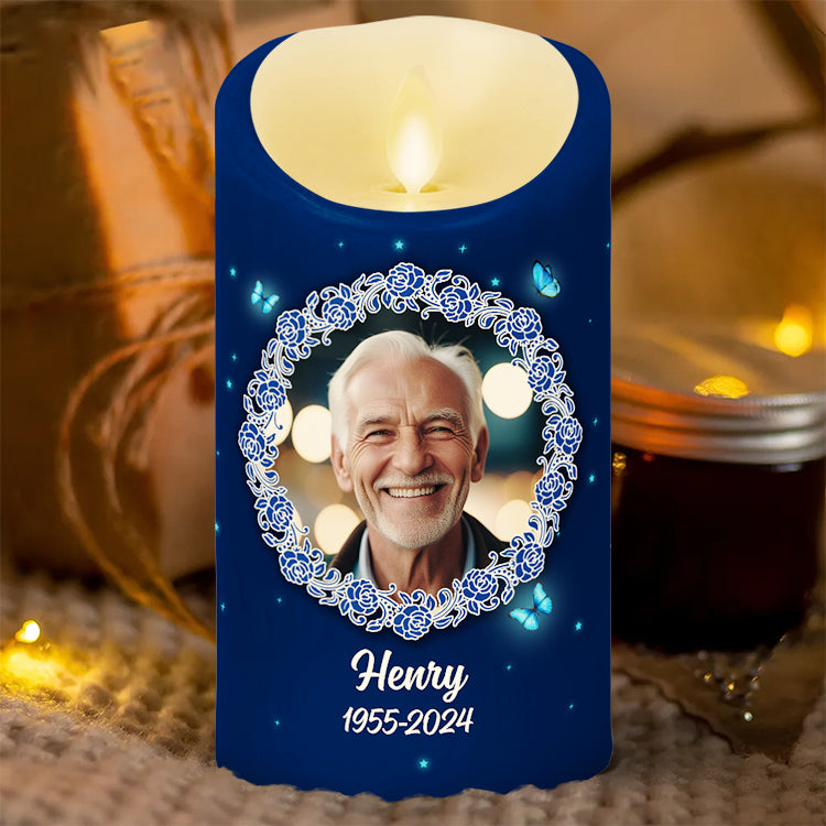 You Still Live In The Heart - Personalized LED Candle