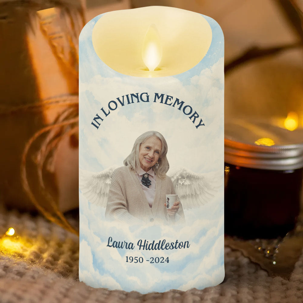 There Are Some Who Bring A Light To The World - Personalized LED Candle