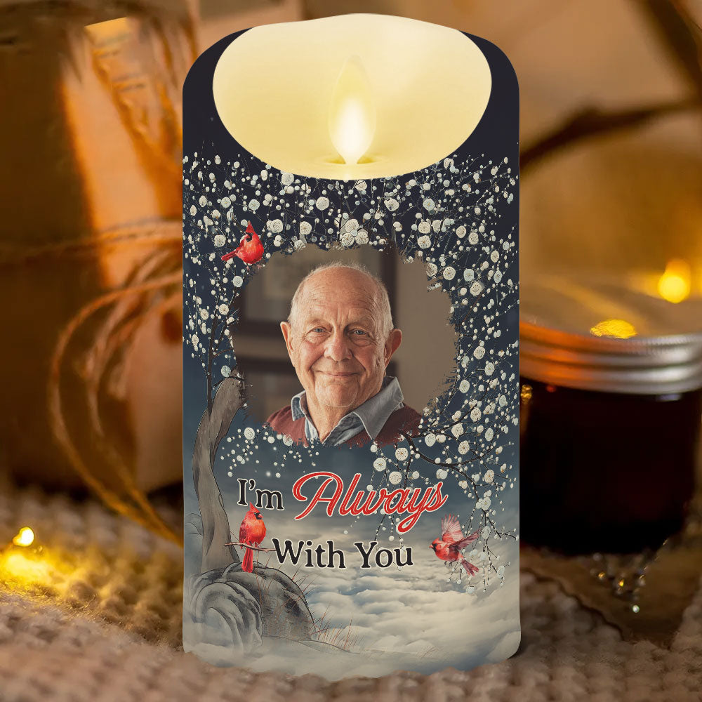 I'm Always With You - Personalized LED Candle