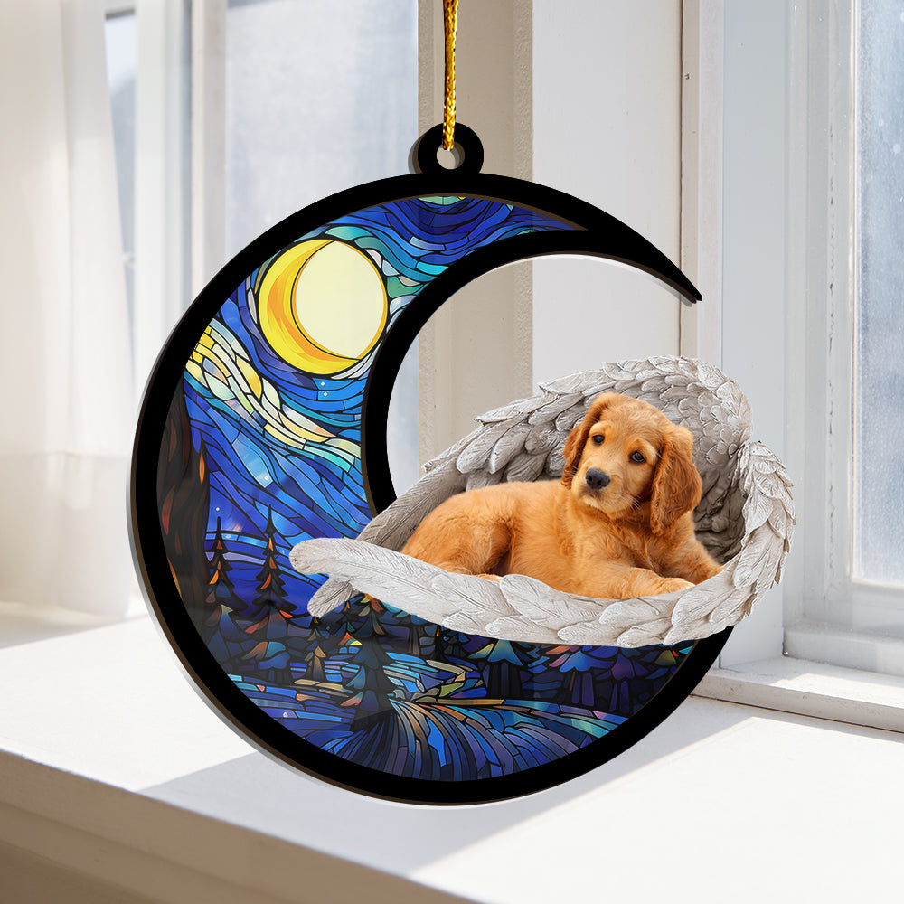 My Angel Has Paws - Personalized Memorial Suncatcher Ornament