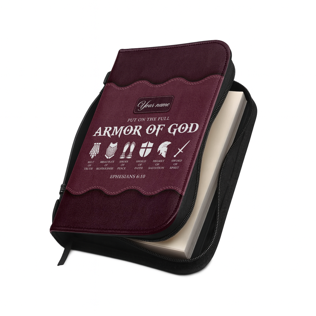 Armor Of God - Leather Bible Cover