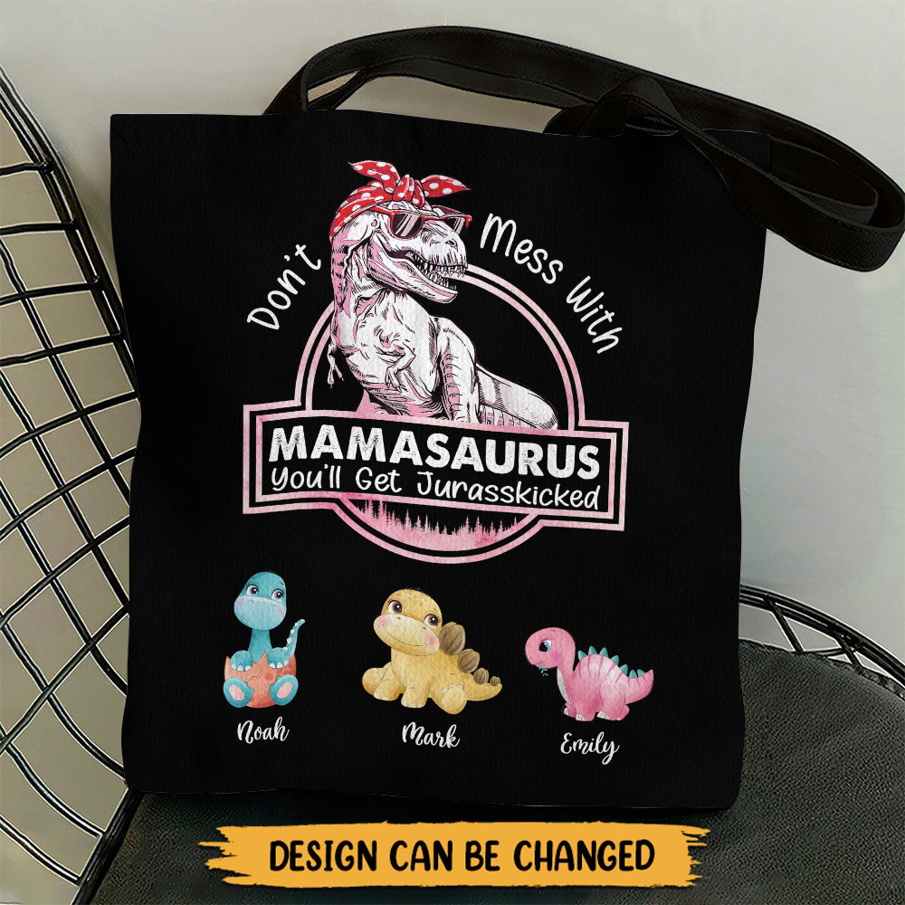 Mamasaurus - Personalized Tote Bag
