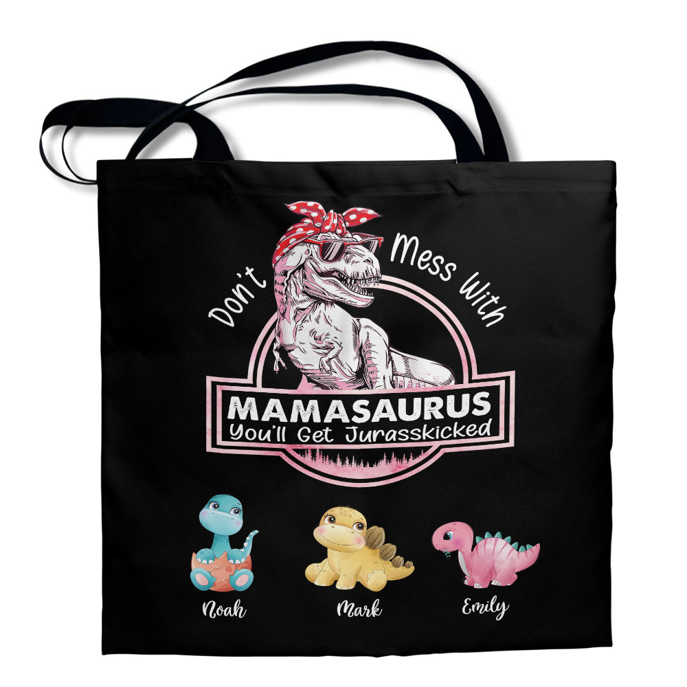 Mamasaurus - Personalized Tote Bag