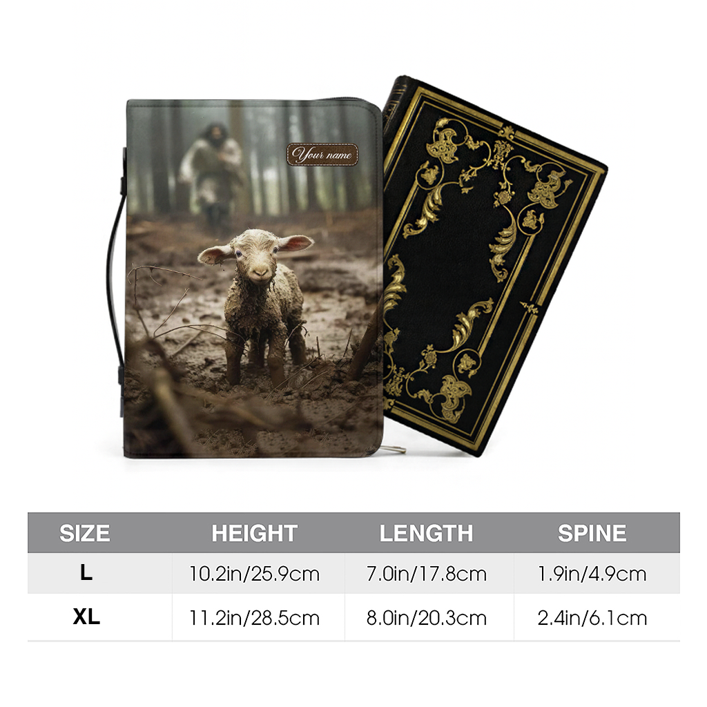 The Good Shepherd - Leather Bible Cover
