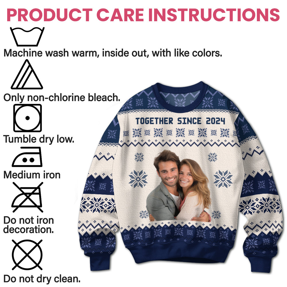 Together Since - Personalized Ugly Sweater