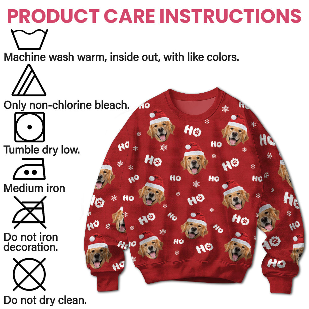 Funny Custom Face - Personalized Ugly Sweater