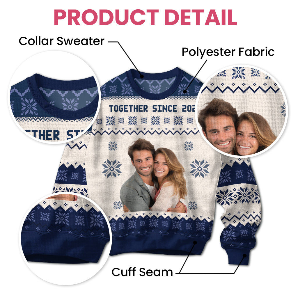 Together Since - Personalized Ugly Sweater