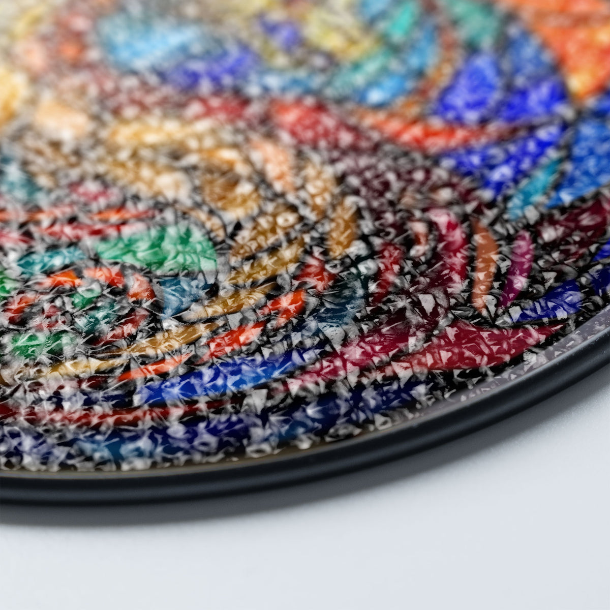 Mystic Glowtail Stained Glass Window Hanging Suncatcher