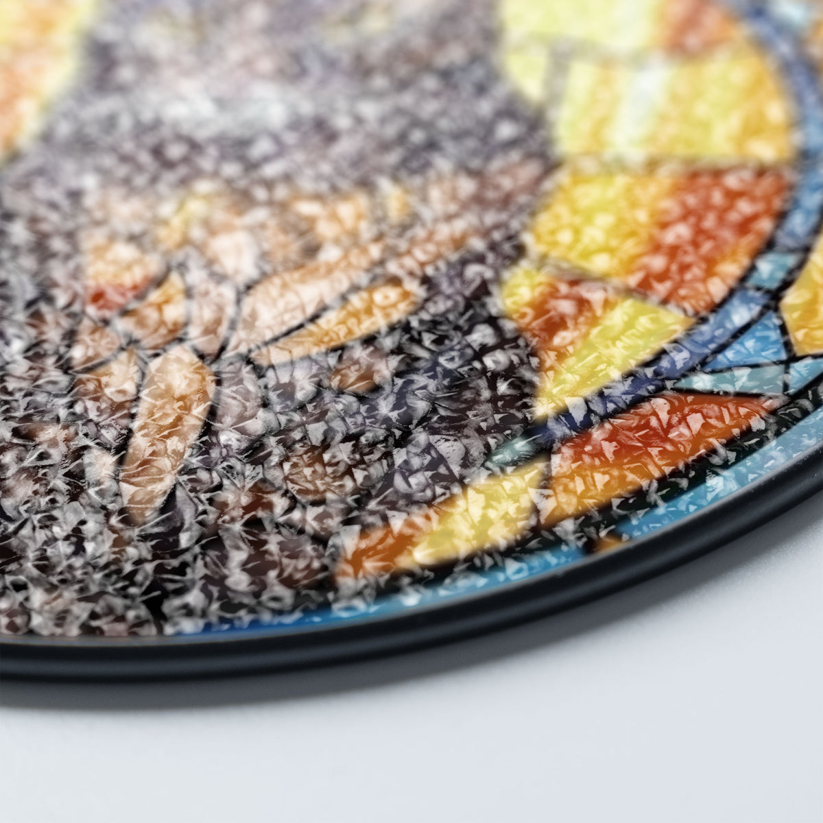 Mystic Stare Stained Glass Window Hanging Suncatcher