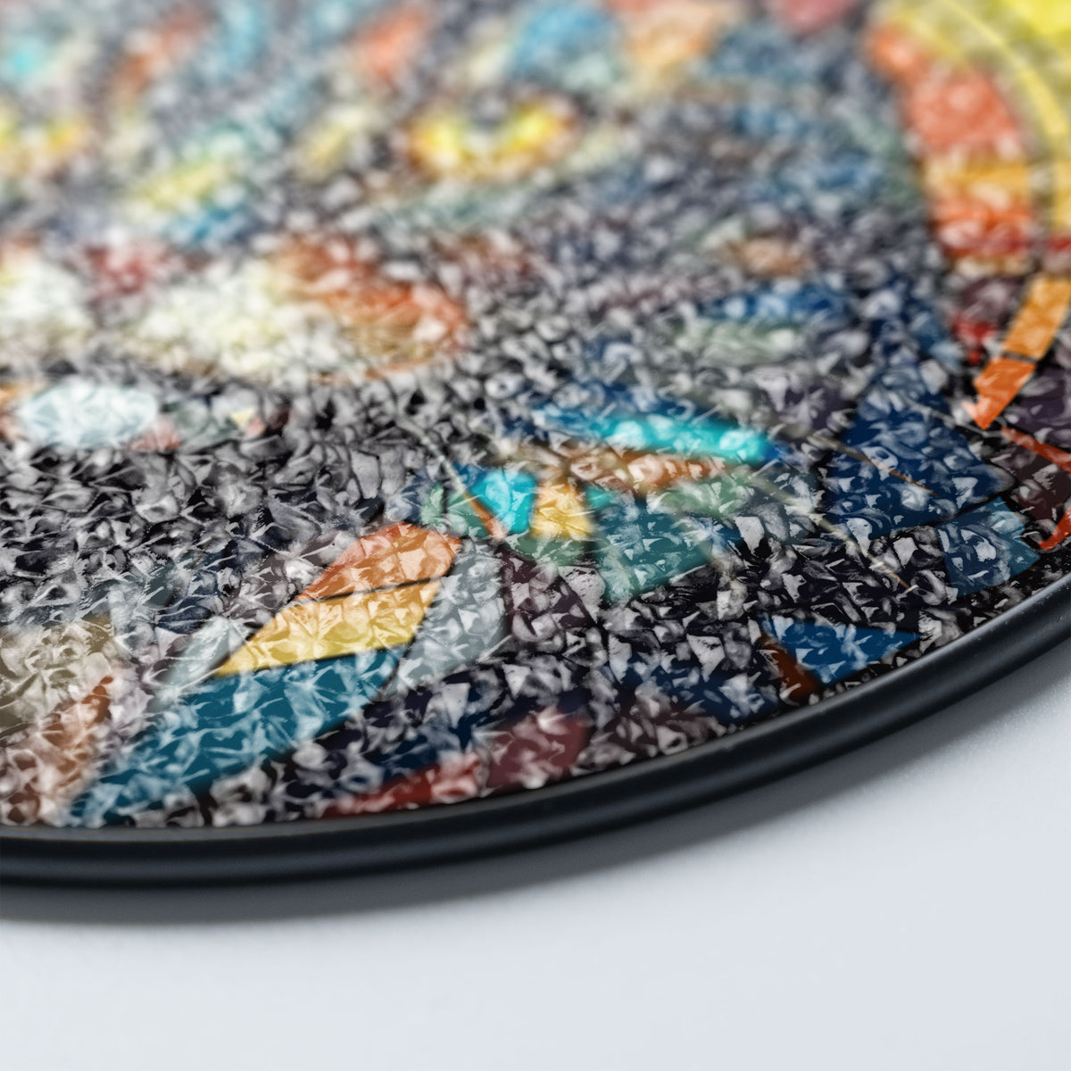 Nightwatcher Stained Glass Window Hanging Suncatcher