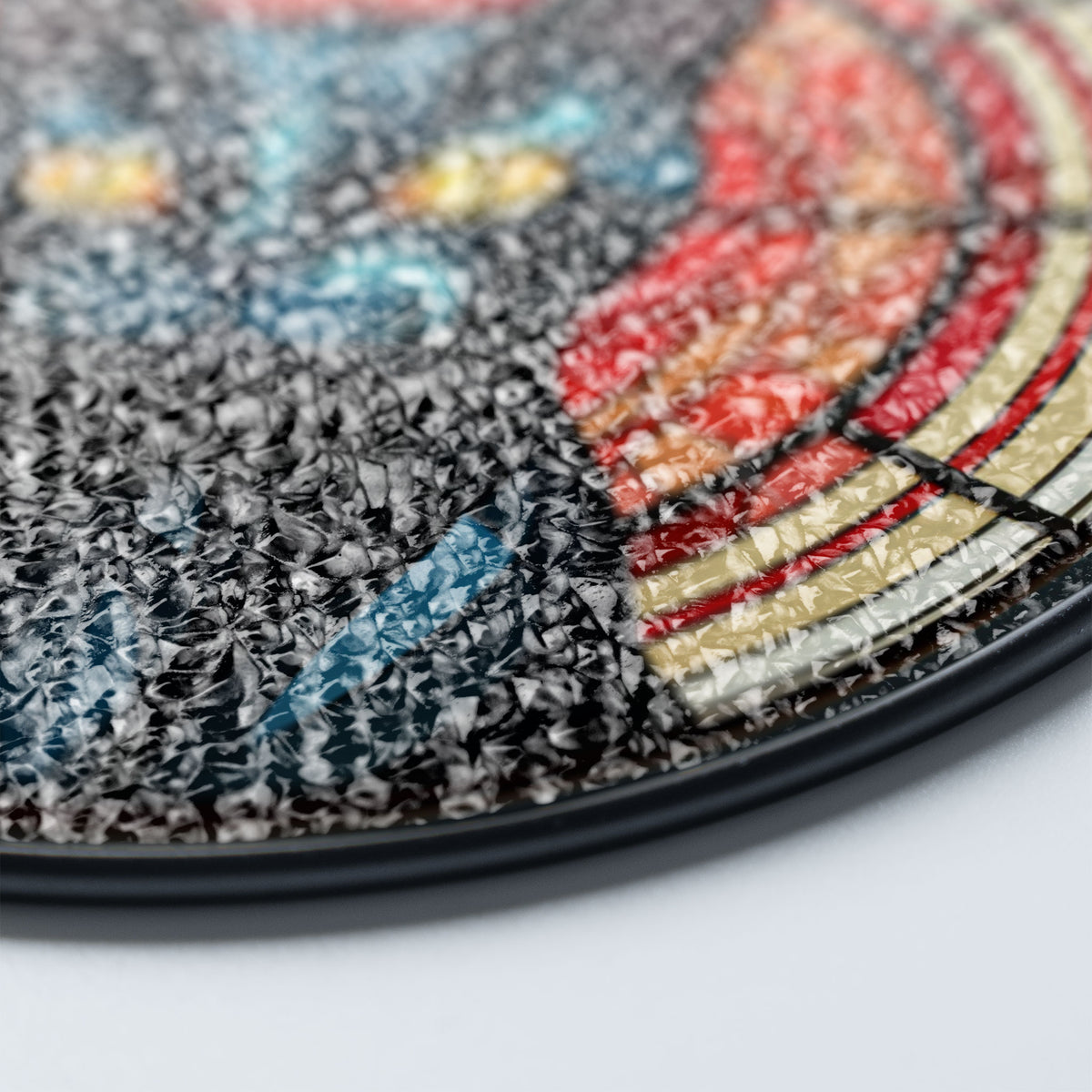 Twilight Hunter Stained Glass Window Hanging Suncatcher