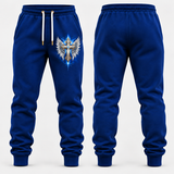 Navy Blue Divine Shield No Weapon Formed Sweatpants