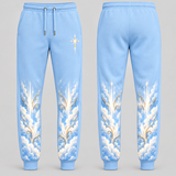 No Weapon Formed – Heavenly Shield Ice Blue Christian Sweatpants