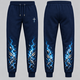 No Weapon Formed – Unbroken Faith Midnight Navy Christian Sweatpants
