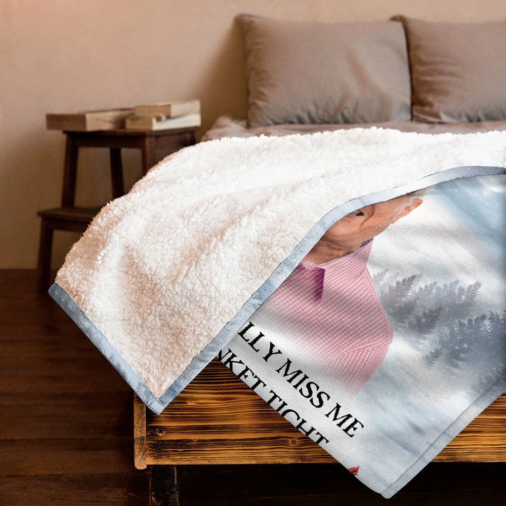 A Hug From Heaven Blanket - Personalized Blanket