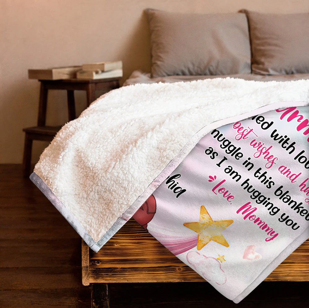 A Piece Of My Heart To Give You Blanket - Personalized Blanket - Giftago