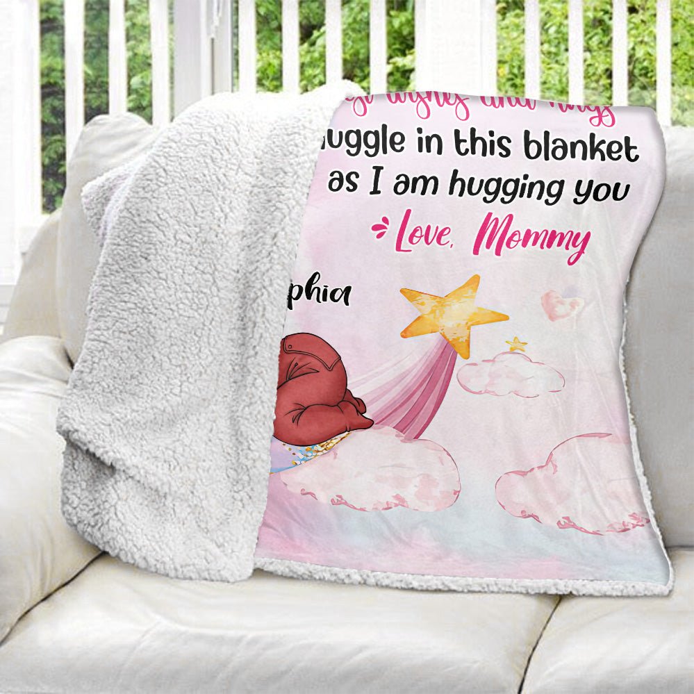A Piece Of My Heart To Give You Blanket - Personalized Blanket - Giftago