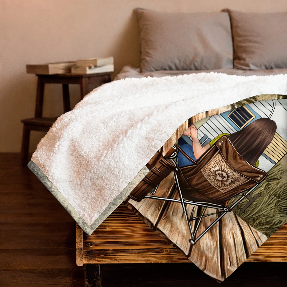 Adventuring Together Blanket - Personalized Blanket - Giftago