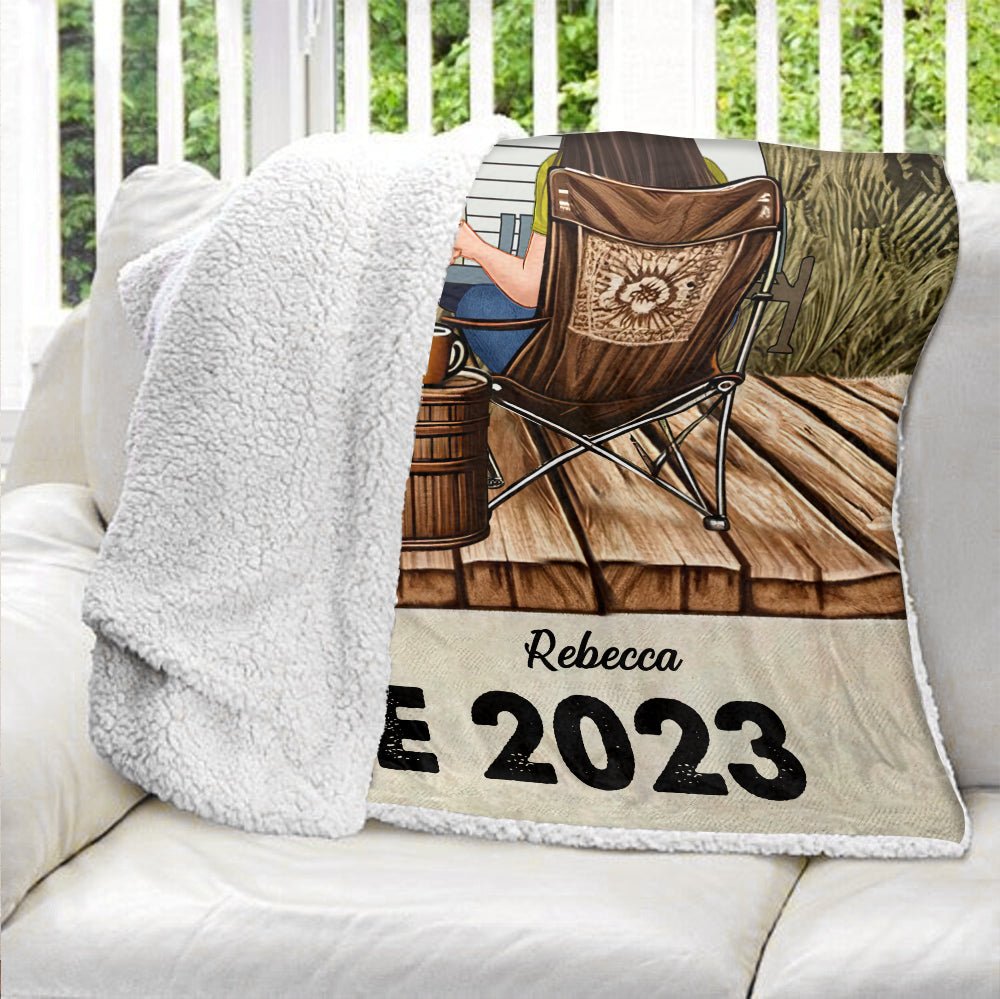 Adventuring Together Blanket - Personalized Blanket - Giftago