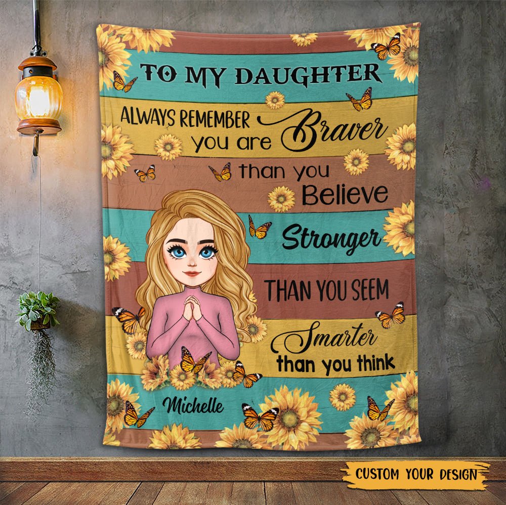 Always Remember You Are... - Personalized Blanket - Best Gift For Daughter, Granddaughter - Giftago