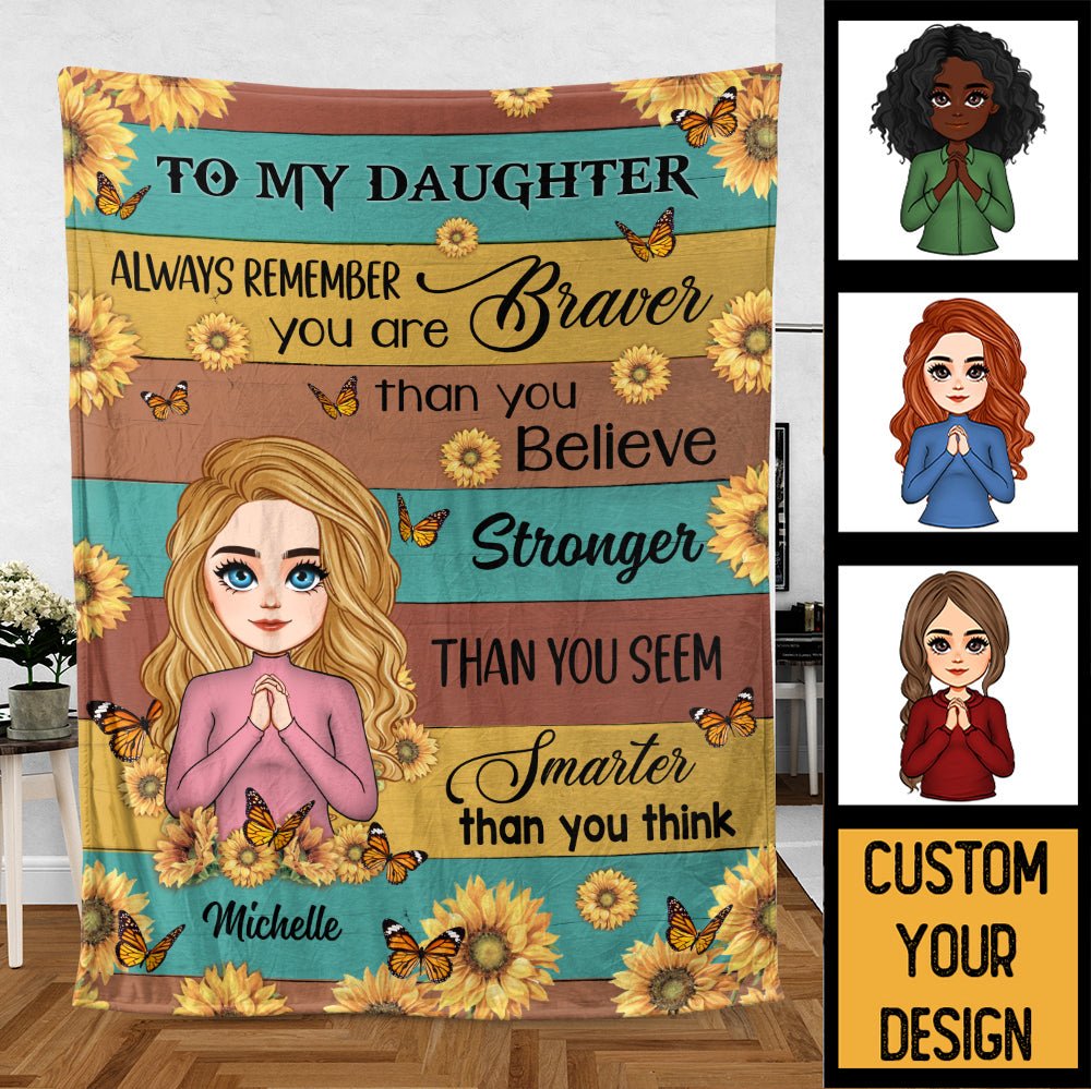 Always Remember You Are... - Personalized Blanket - Best Gift For Daughter, Granddaughter - Giftago