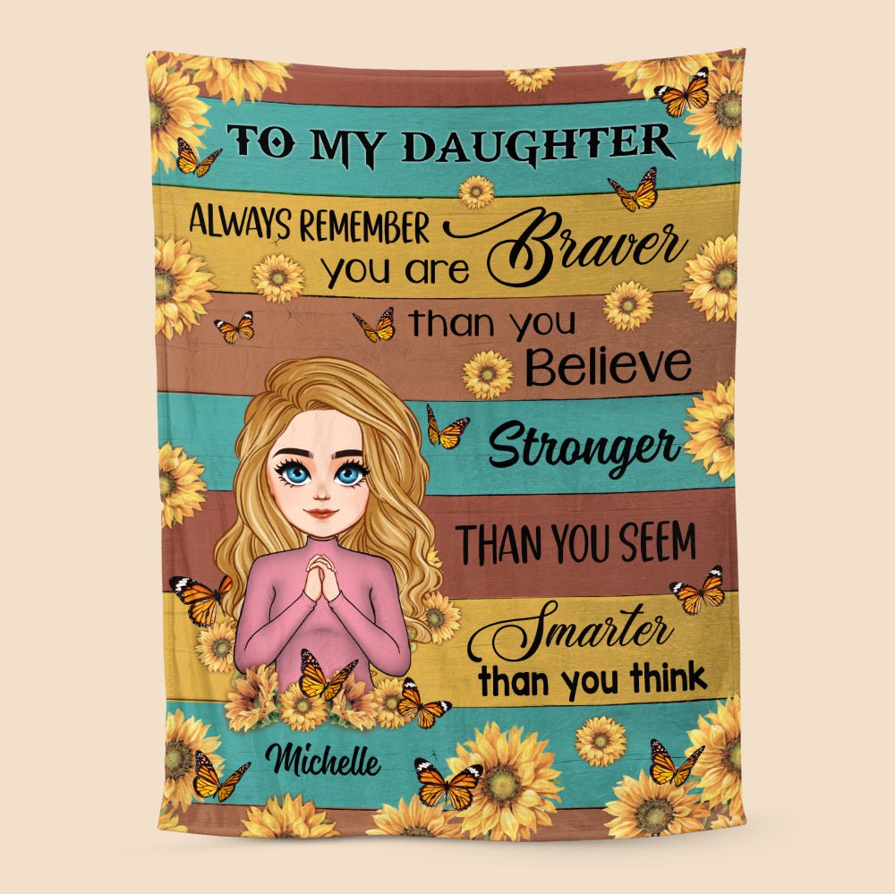 Always Remember You Are... - Personalized Blanket - Best Gift For Daughter, Granddaughter - Giftago