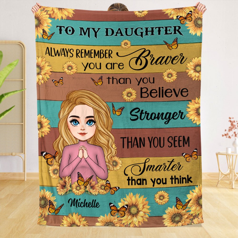 Always Remember You Are... - Personalized Blanket - Best Gift For Daughter, Granddaughter - Giftago