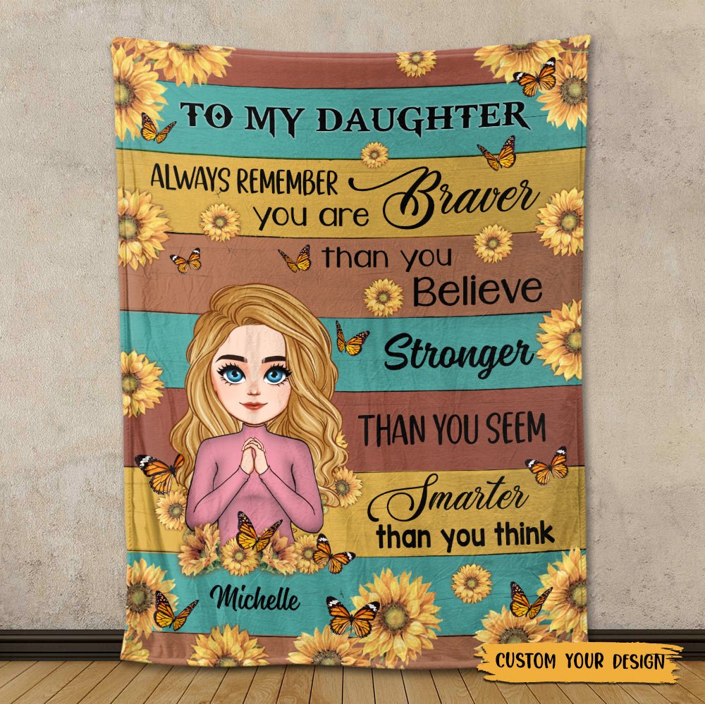 Always Remember You Are... - Personalized Blanket - Best Gift For Daughter, Granddaughter - Giftago