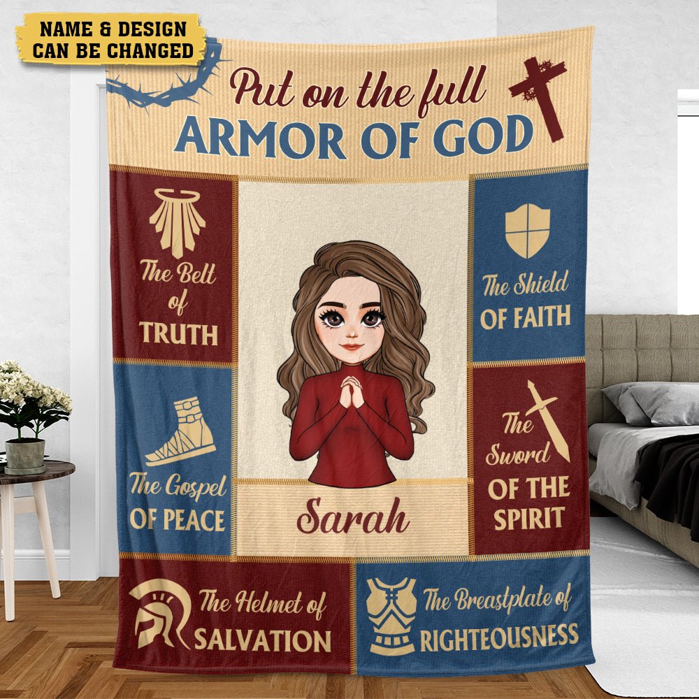 Amor Of God - Personalized Blanket - Best Gift For Mother, Grandma, For Birthday - Giftago