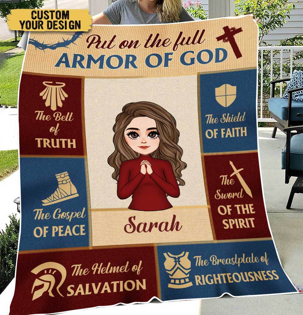 Amor Of God - Personalized Blanket - Best Gift For Mother, Grandma, For Birthday - Giftago