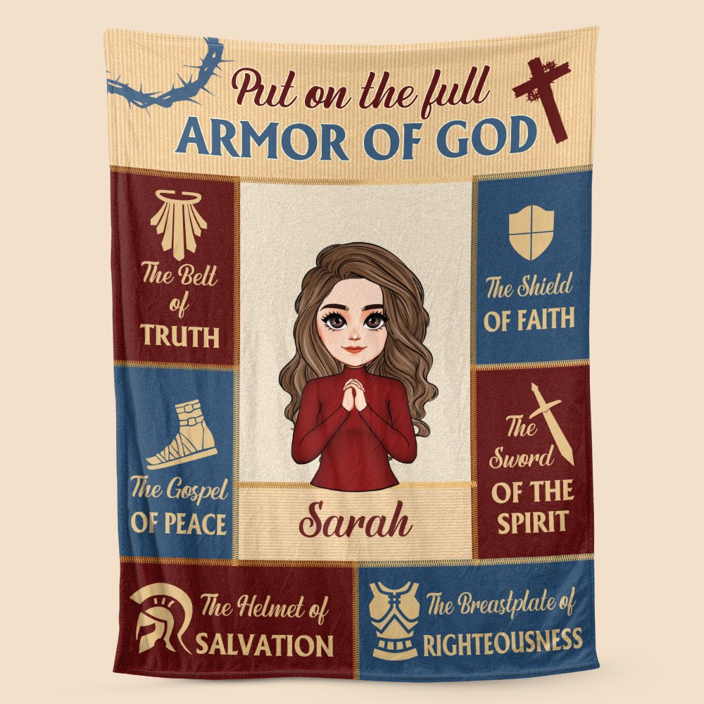 Amor Of God - Personalized Blanket - Best Gift For Mother, Grandma, For Birthday - Giftago