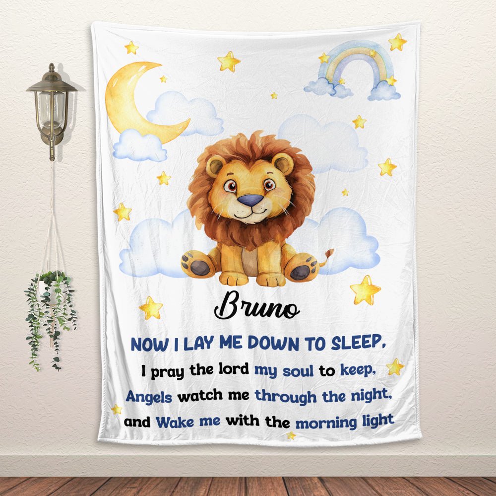 Animal Blanket Gift For Newborn Baby Blanket - Personalized Blanket - Giftago