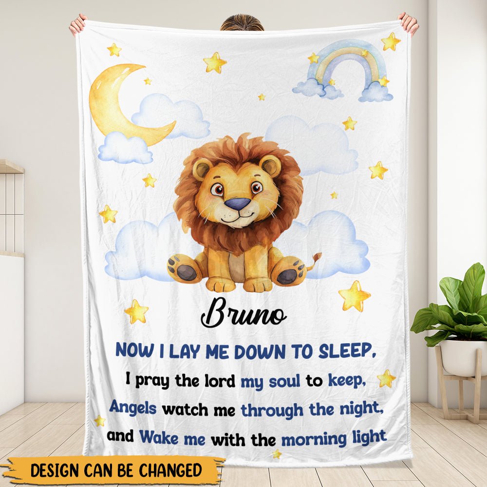 Animal Blanket Gift For Newborn Baby Blanket - Personalized Blanket - Giftago